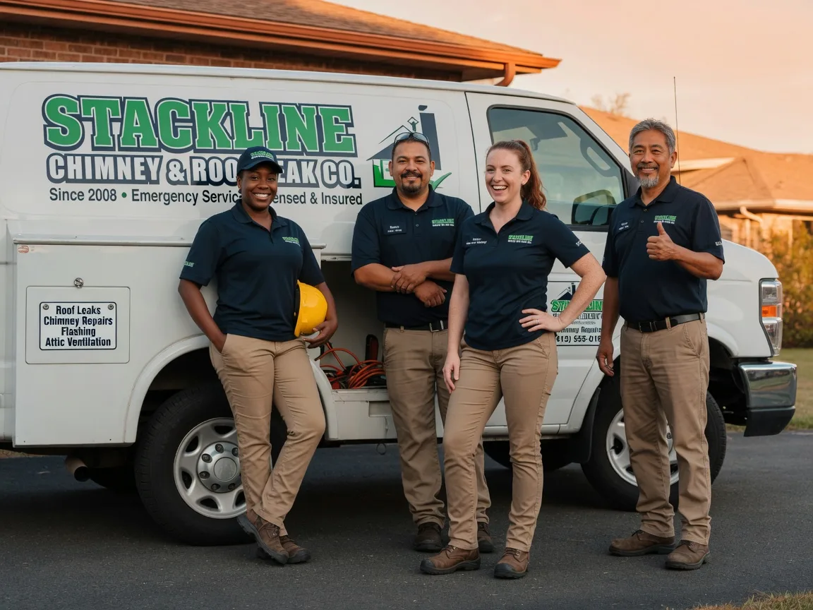 Chimney flashing repair company in Laurel, NE